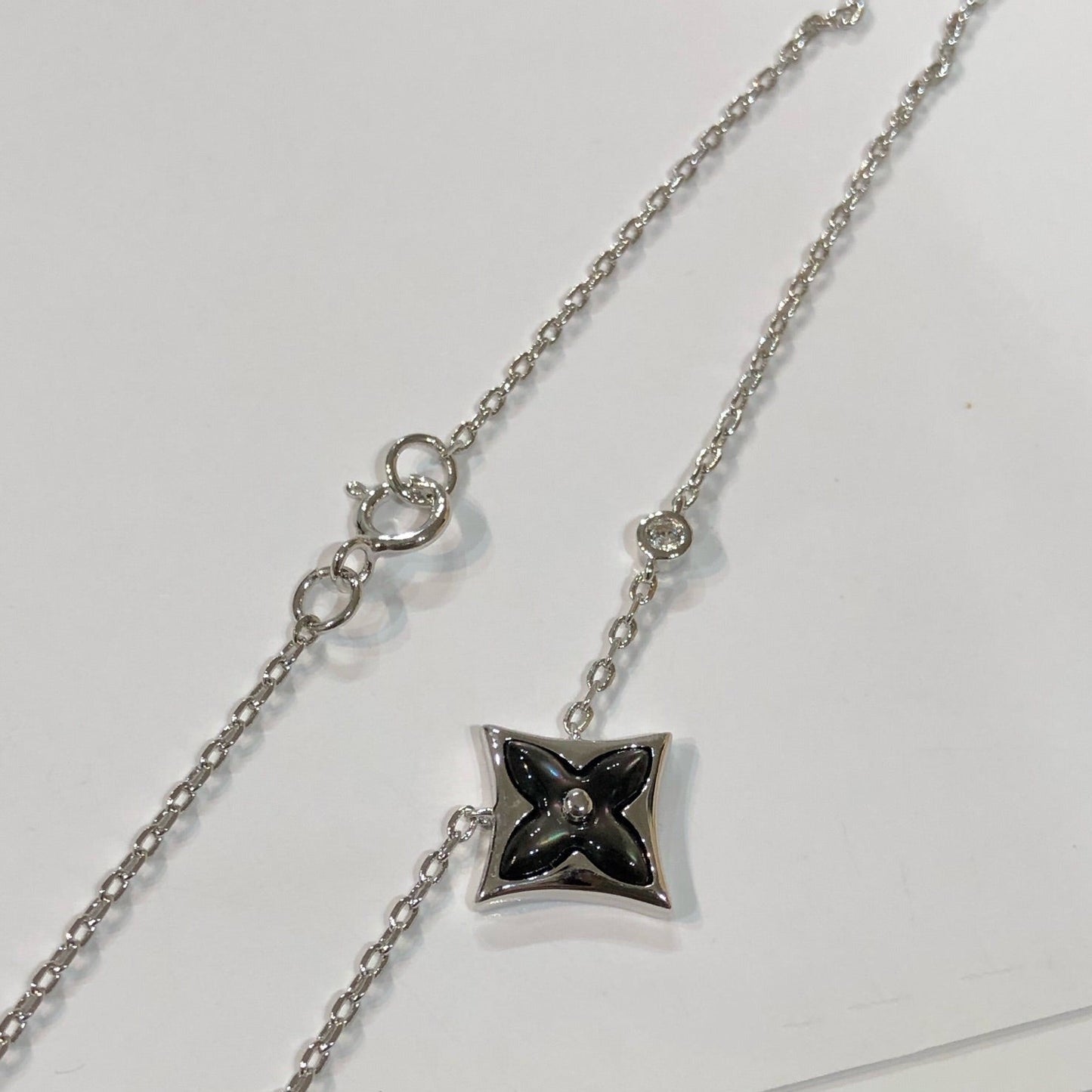 [Select]STAR BLACK MOP NECKLACE