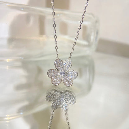 [Select]FLOWER DIAMOND NECKLACE