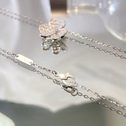 [Select]FLOWER DIAMOND NECKLACE