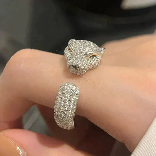 [Select]PANTHERE 5.5MM ALL DIAMOND RING