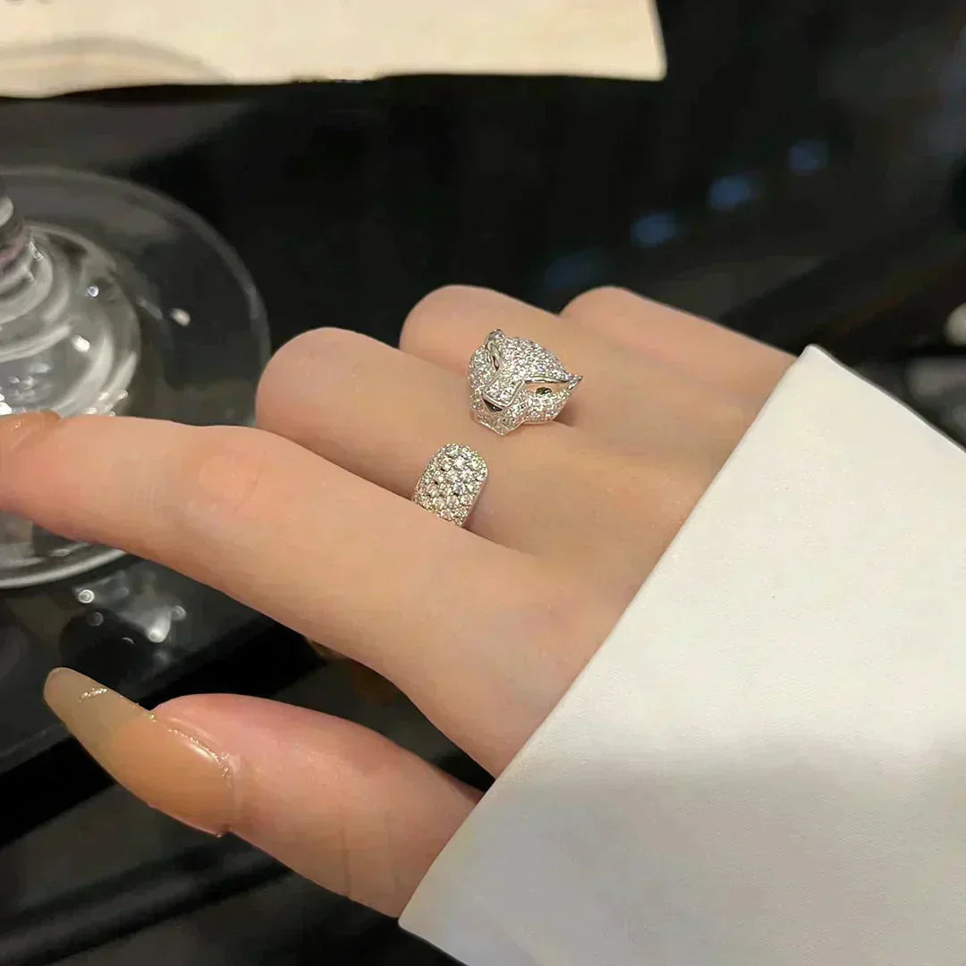 [Select]PANTHERE 5.5MM ALL DIAMOND RING