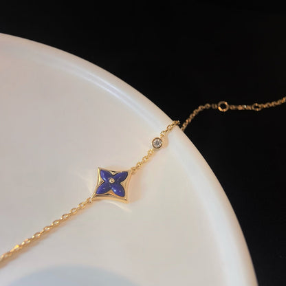 [Select]COLOR STAR PINK GOLD DIAMOND BRACELET