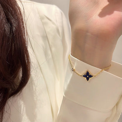 [Select]COLOR STAR PINK GOLD DIAMOND BRACELET