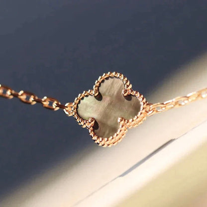 [Select]CLOVER 20 MOTIFS LASER DIAMOND NECKLACE