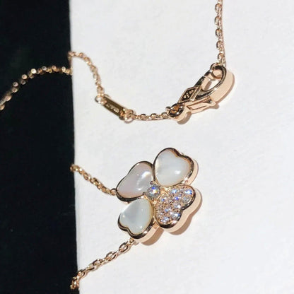 [Select]CLOVER MOP DIAMOND Select GOLD NECKLACE