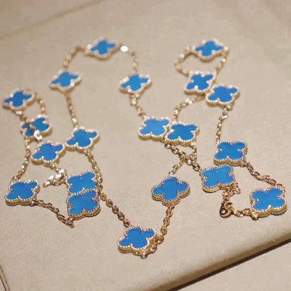 [Select]CLOVER 20 MOTIFS TURQUOISE GOLD