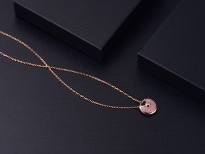 [Select]AMULETTE Select GOLD PINK MOP NECKLACE