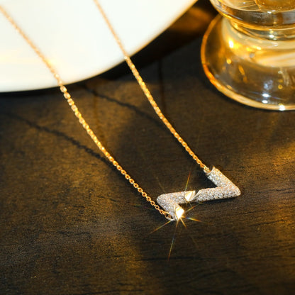 [Select]VOLT SILVER DIAMOND PEDANT NECKLACE