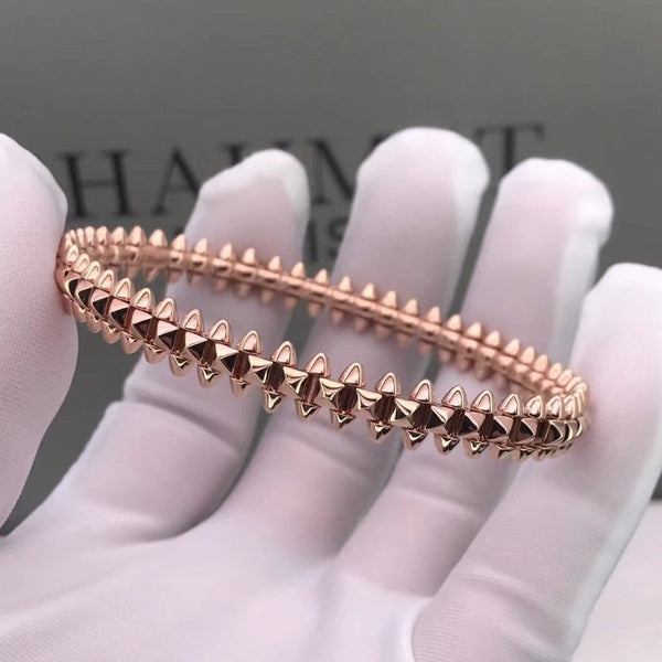 [Sélectionner]BRACELET CLASH EN OR ROSE