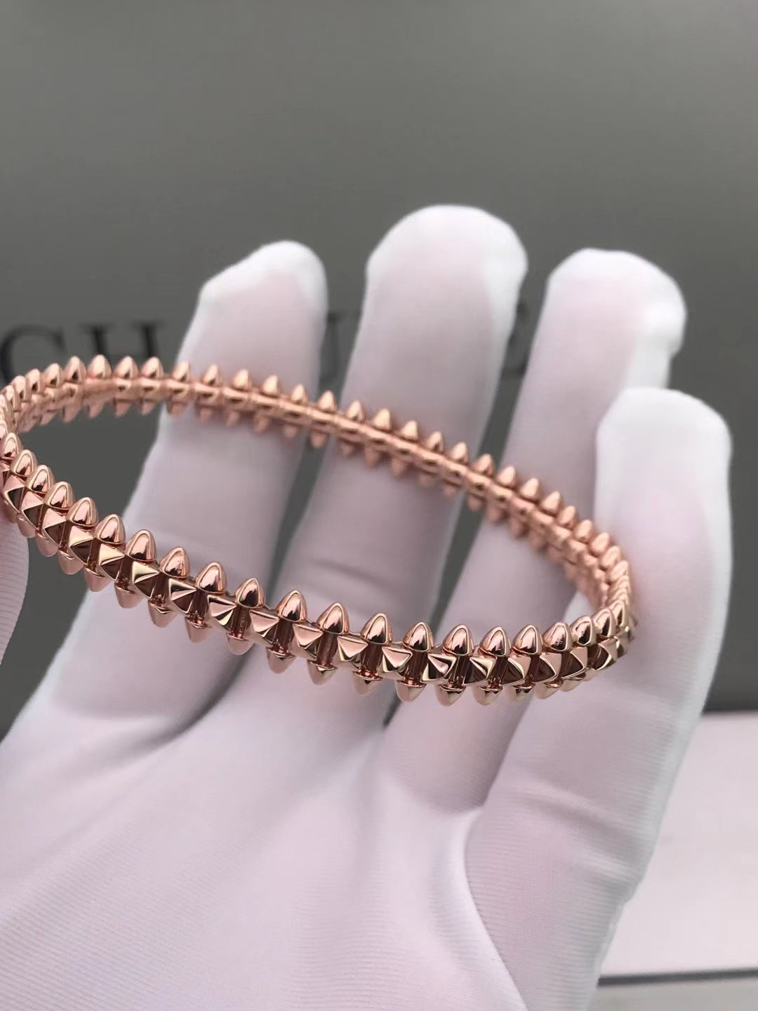 [Select]CLASH PINK GOLD BRACELET