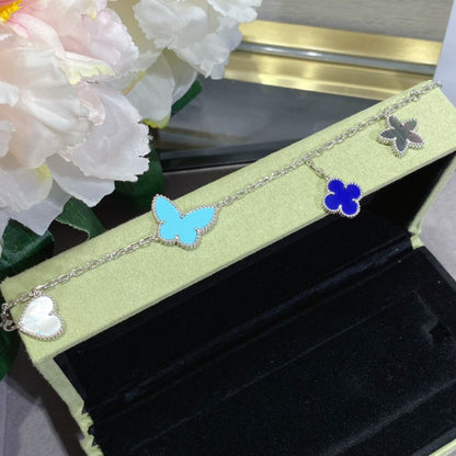 [Select]LUCKY SPRING SILVER BRACELET 4 MOTIF