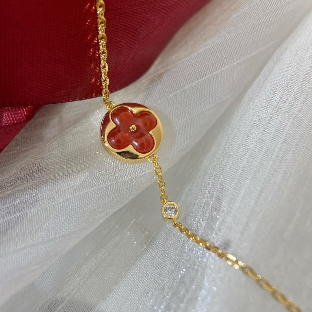 [Select]SUN PEDANT CARNELIAN BRACELET