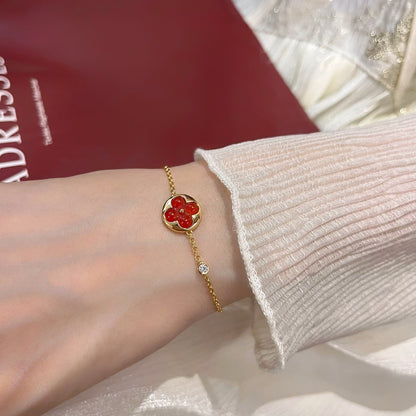 [Select]SUN PEDANT CARNELIAN BRACELET