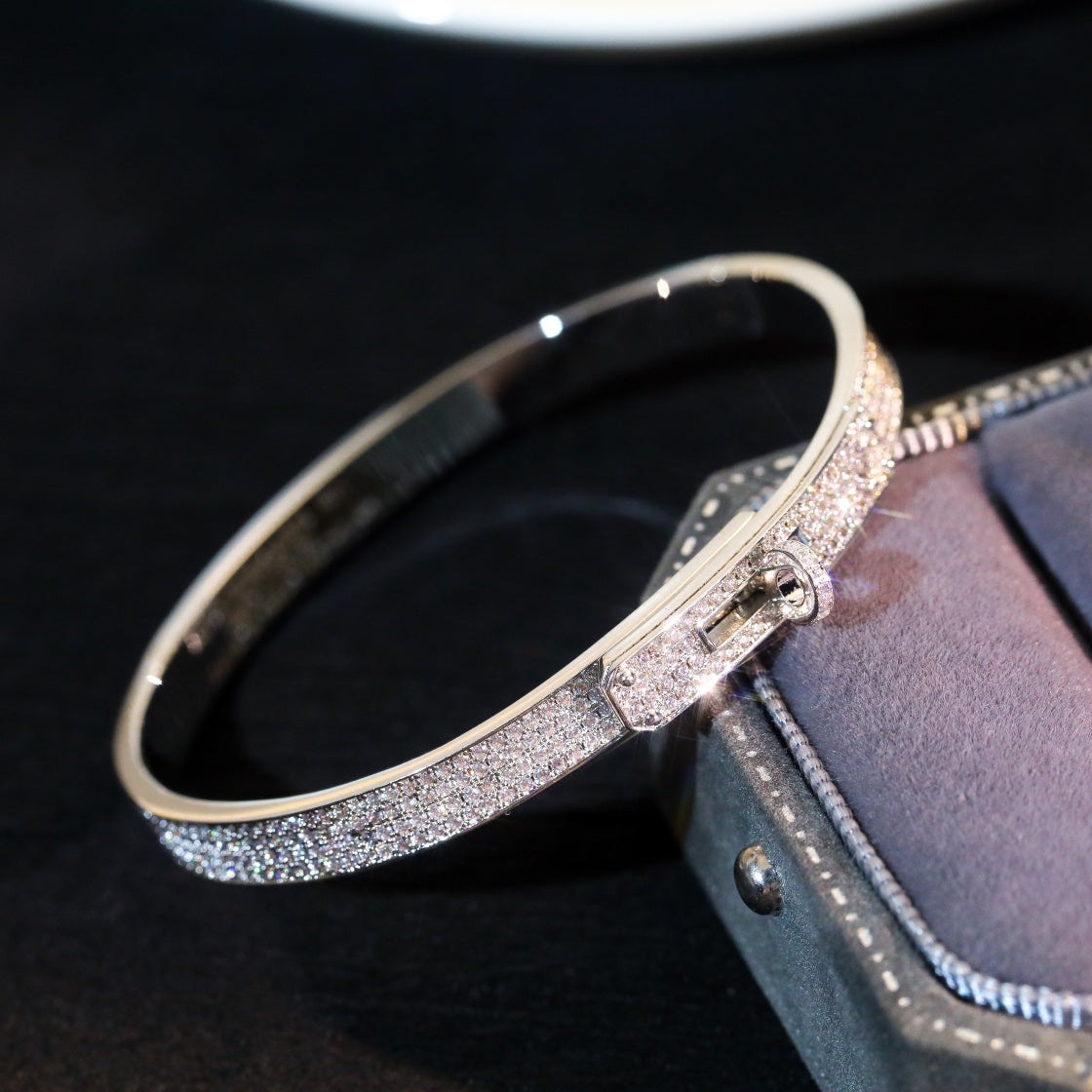 [Select]KELLY BRACELET DIAMOND PAVED