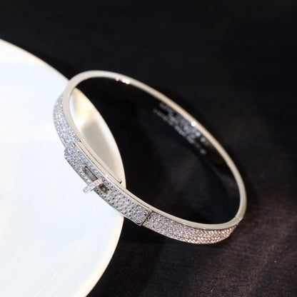 [Select]KELLY BRACELET DIAMOND PAVED