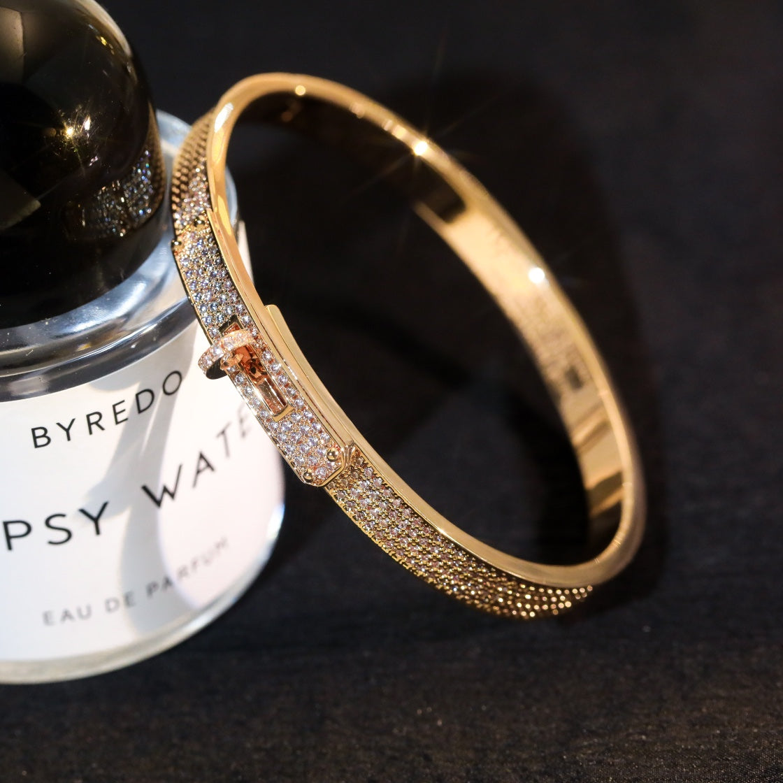 [Select]KELLY BRACELET DIAMOND PAVED