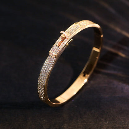 [Select]KELLY BRACELET DIAMOND PAVED