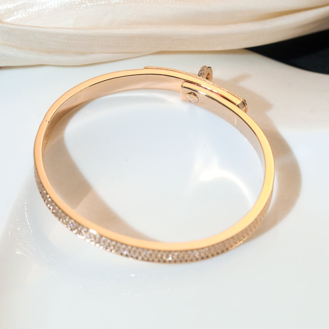 [Select]KELLY BRACELET DIAMOND PAVED