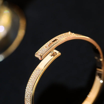 [Select]KELLY BRACELET DIAMOND PAVED