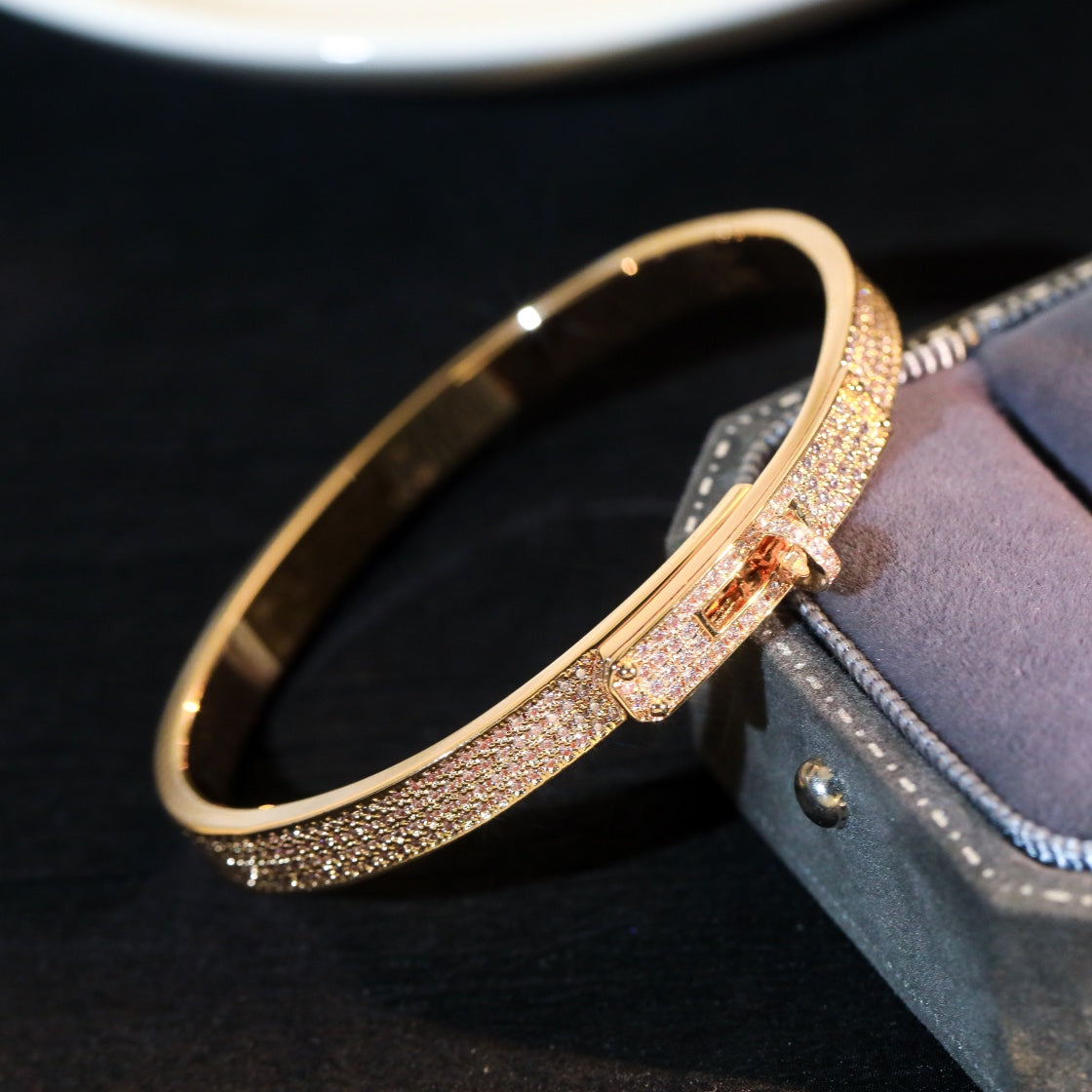 [Select]KELLY BRACELET DIAMOND PAVED