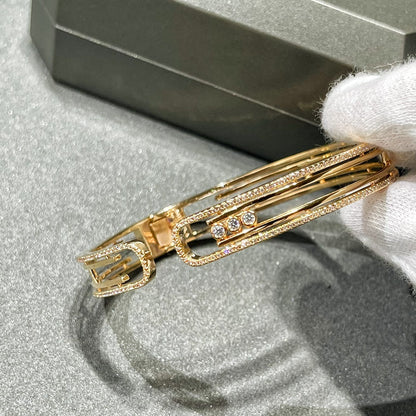 [Select]MOVE 10TH PAVED DIAMOND BRACELET
