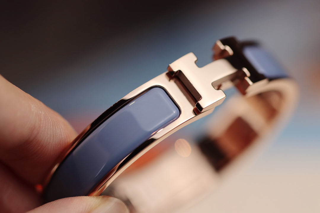 [Select]H BRACELET 12MM BLUE GRAY
