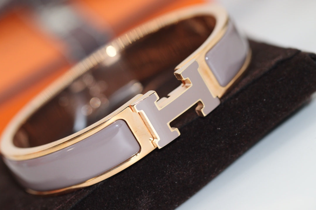 [Select]H BRACELET 12MM BROWN