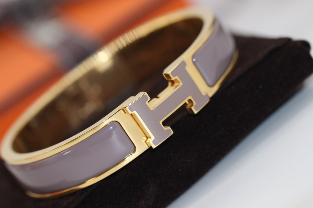 [Select]H BRACELET 12MM BROWN