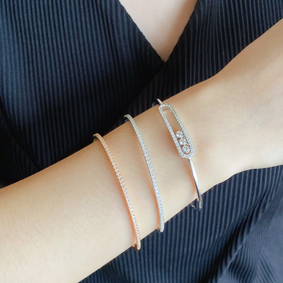 [Select]MINI DIAMOND TENNIS BRACELET