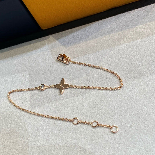 [Select]STAR DIAMOND PINK GOLD BRACELET