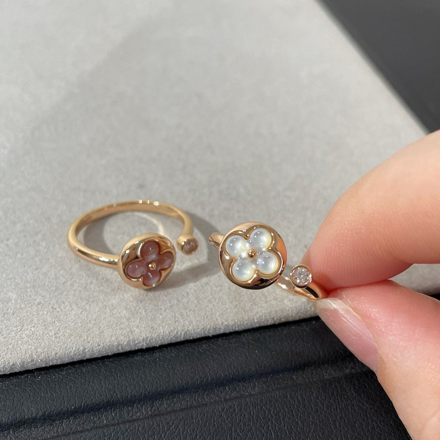 [Select]SUN 1 DIAMOND PINK MOP RING