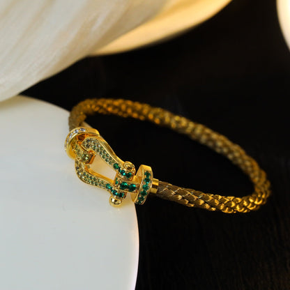 [Select]FORCE 10 GOLD GREEN DIAMOND PAVED