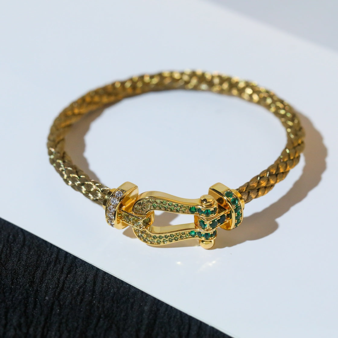 [Select]FORCE 10 GOLD GREEN DIAMOND PAVED