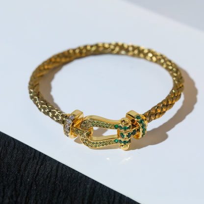 [Select]FORCE 10 GOLD GREEN DIAMOND PAVED