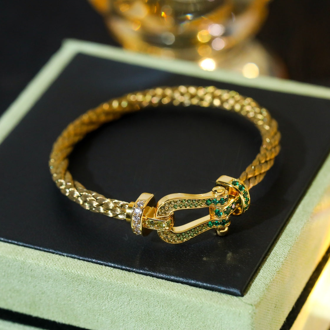 [Select]FORCE 10 GOLD GREEN DIAMOND PAVED