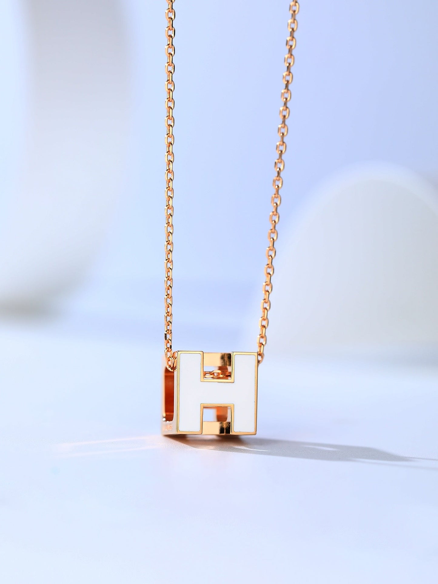 [Select]H CAGE PINK GOLD NECKLACE