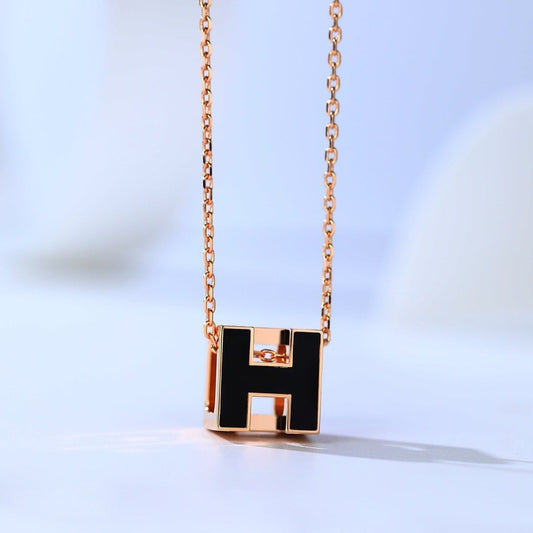 [Select]H CAGE PINK GOLD NECKLACE