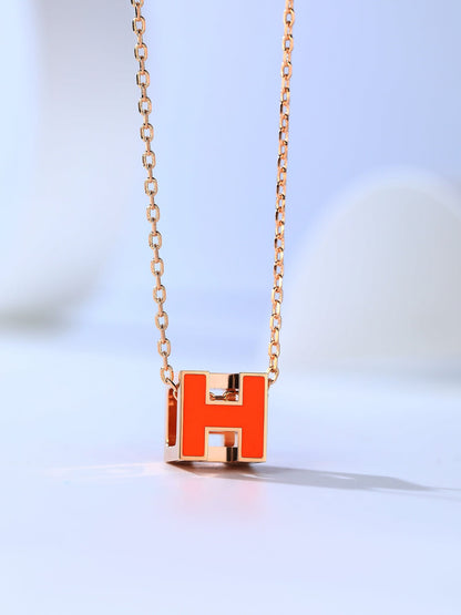 [Select]H CAGE PINK GOLD NECKLACE