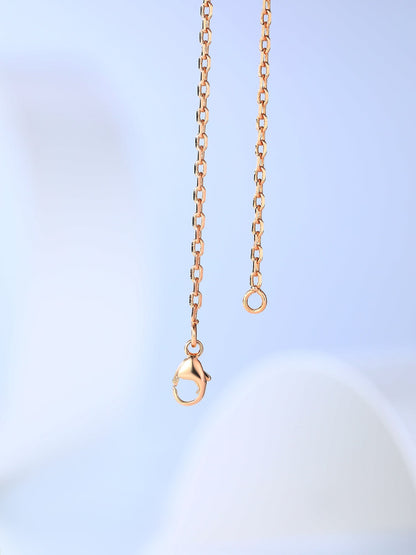 [Select]H CAGE PINK GOLD NECKLACE