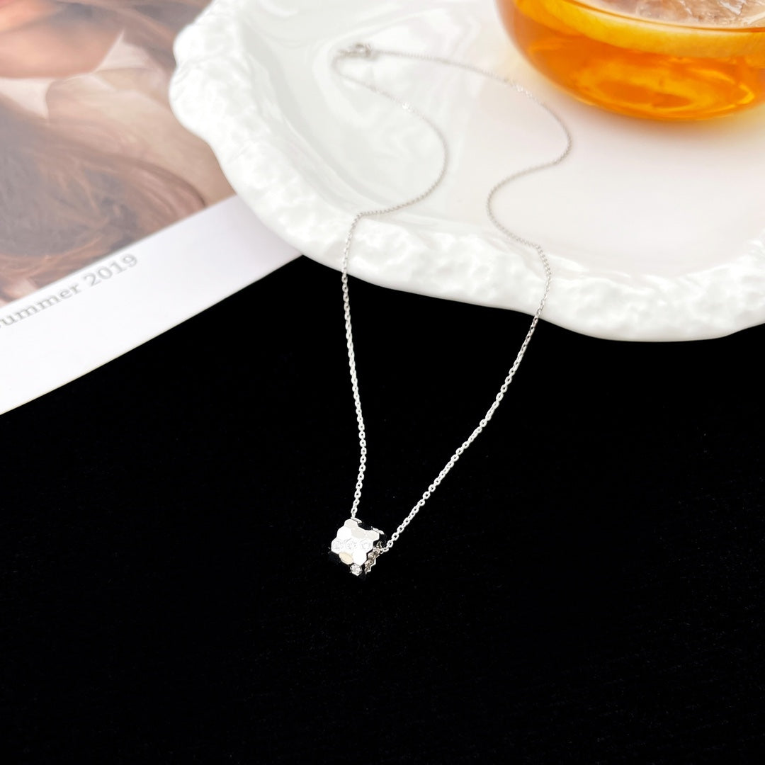 [Select]BEE MINI PEDANT DIAMOND NECKLACE