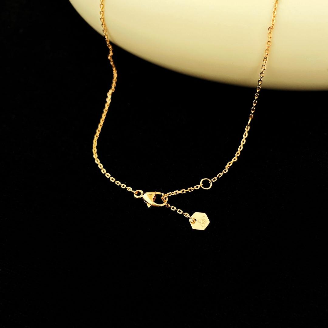 [Select]BEE MINI PEDANT DIAMOND NECKLACE