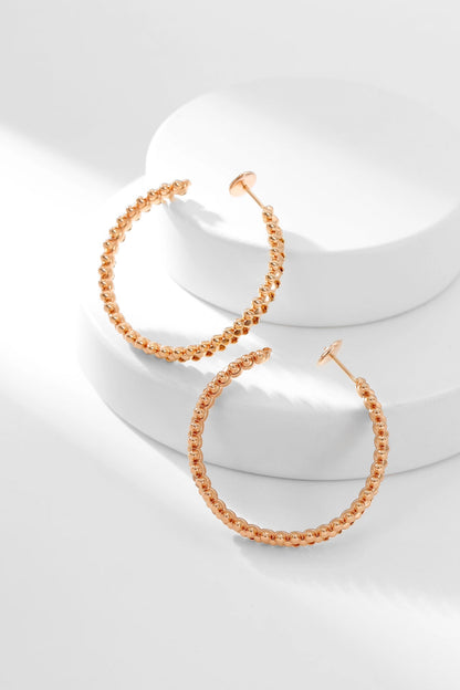 [Select]CLASH HOOP EARRINGS
