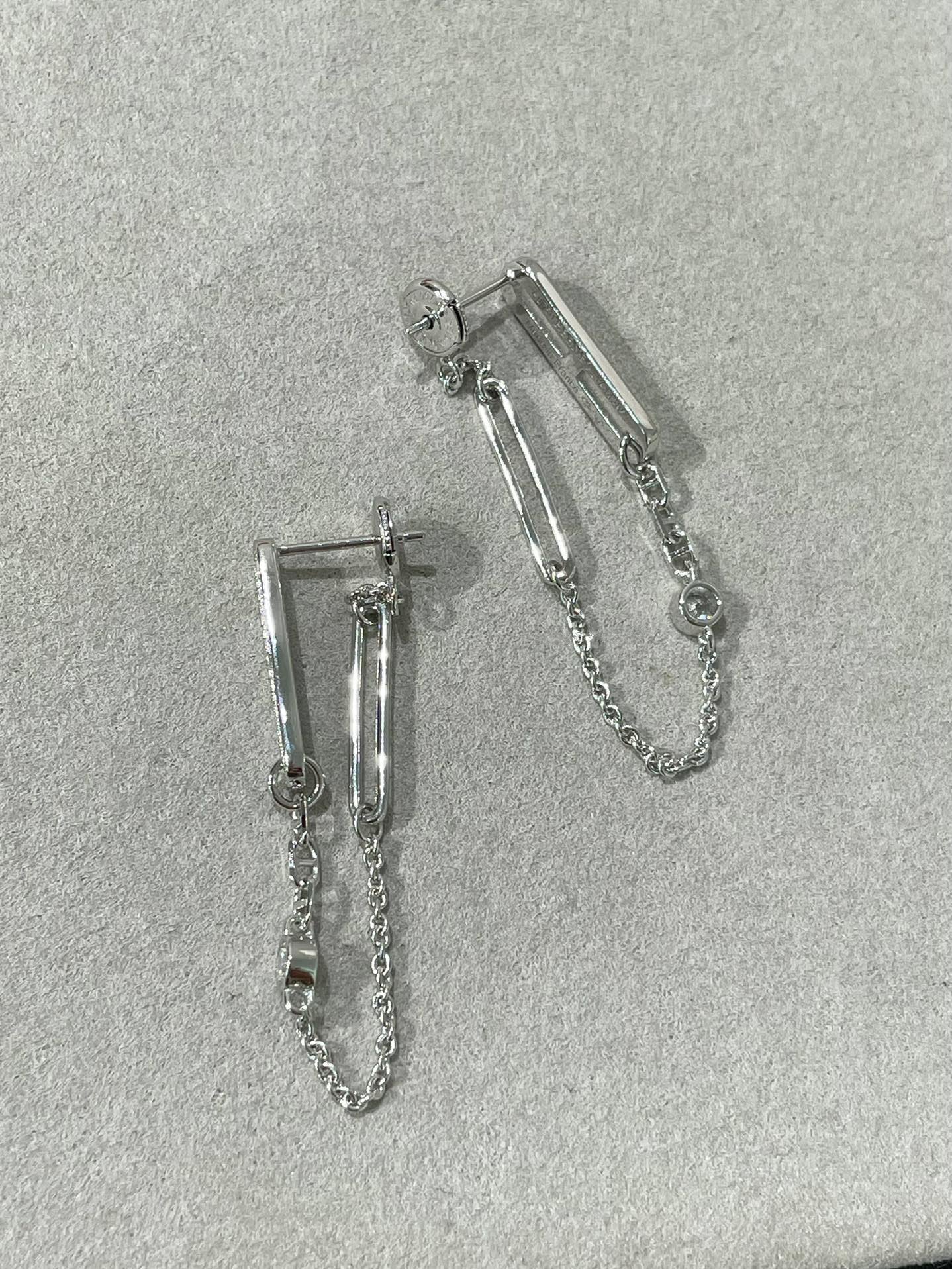 [Select]CHAINE CHAOS DIAMOND DROP EARRINGS