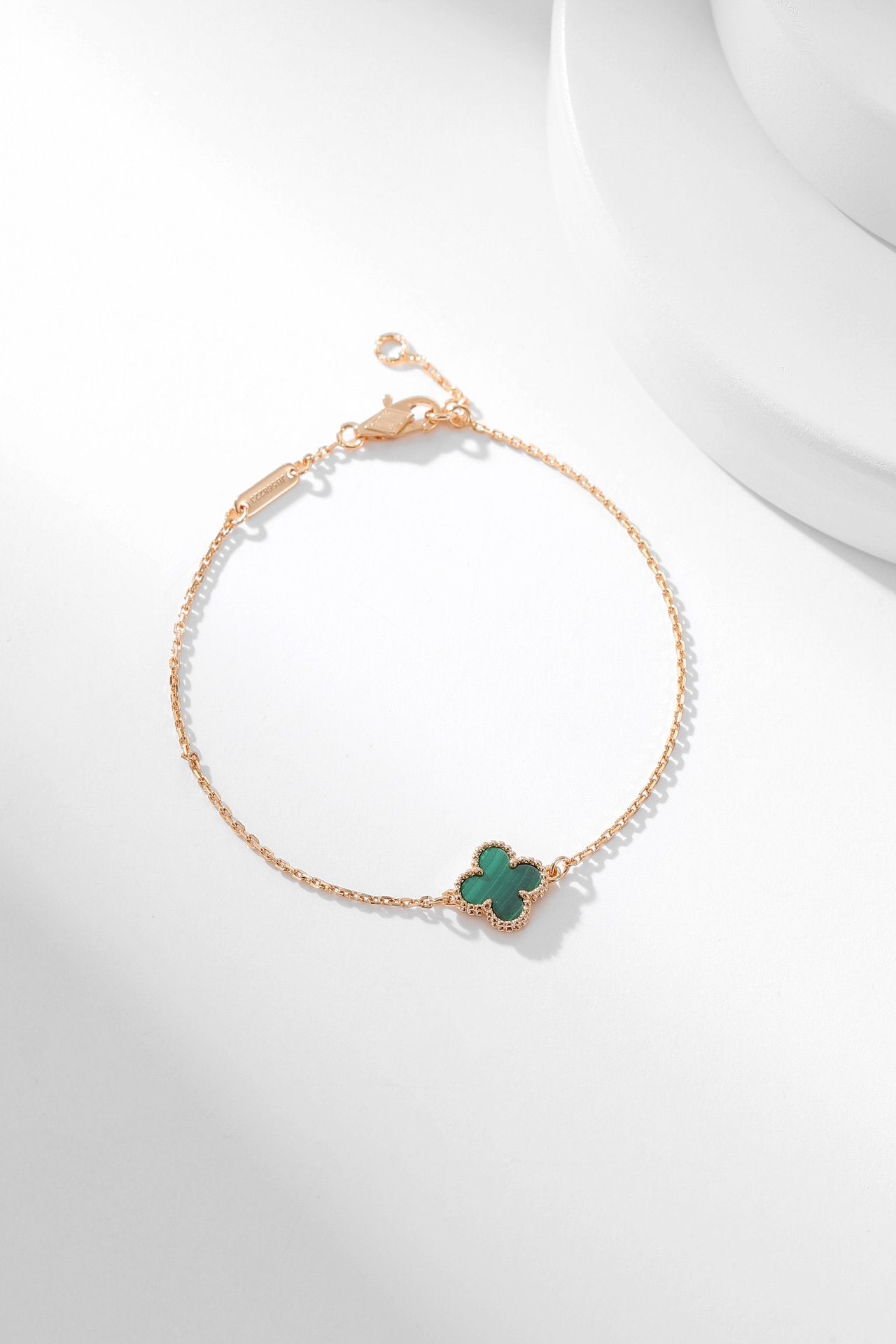 [Select]CLOVER BRACELET MALACHITE 1 MOTIF