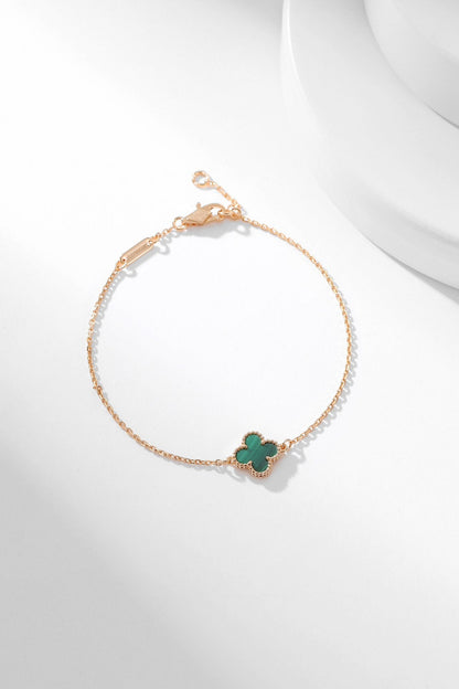 [Select]CLOVER BRACELET MALACHITE 1 MOTIF