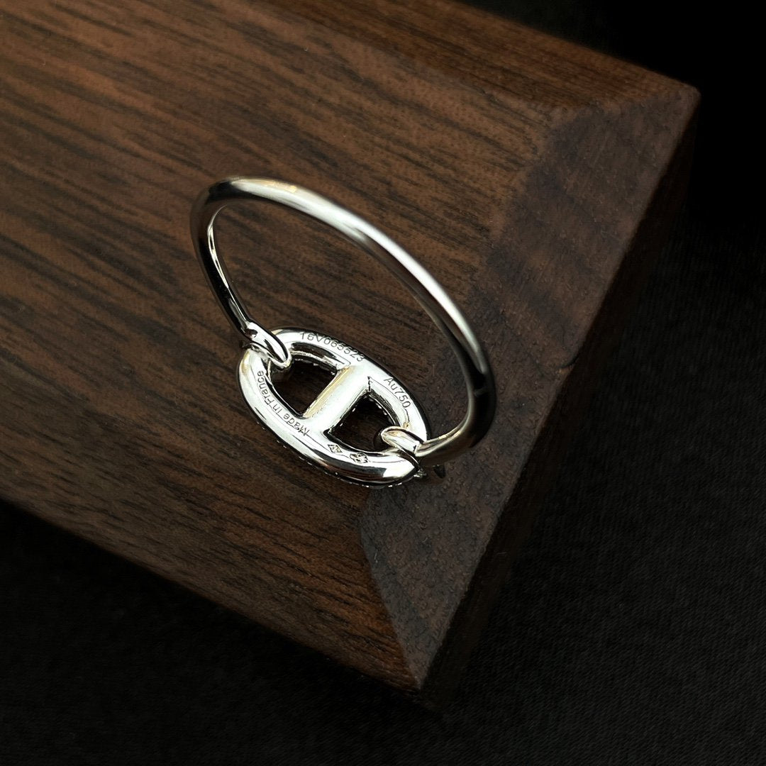 [Select]RONDE SMALL SILVER DIAMOND RING