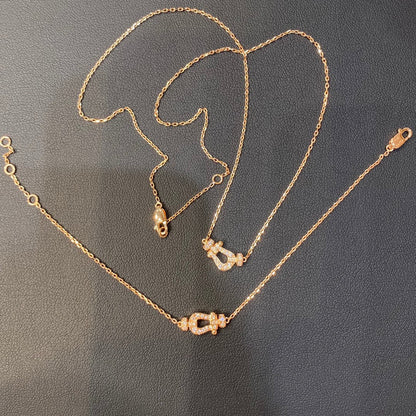 [Select]FORCE 10 DIAMOND PINK GOLD NECKLACE MINI MODEL