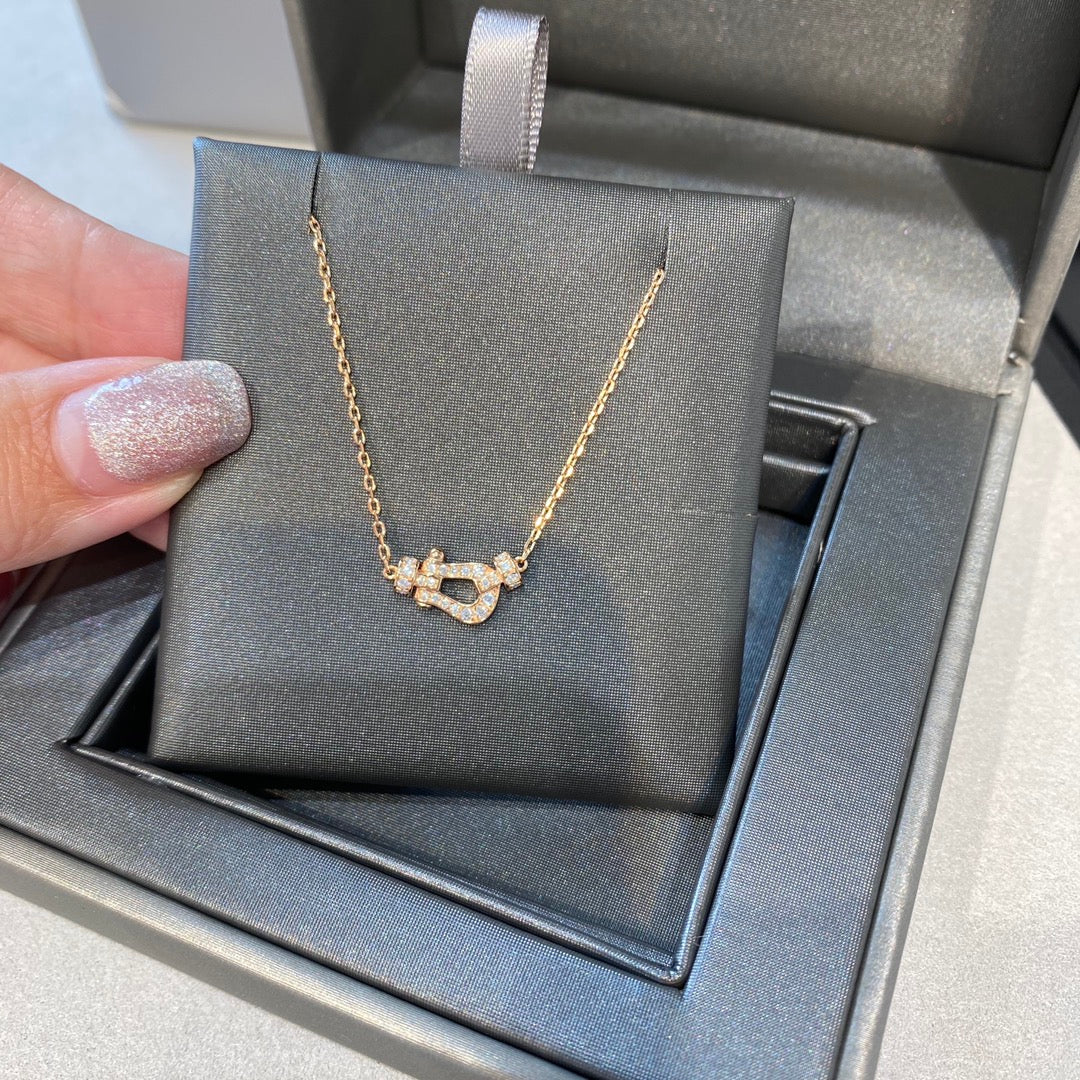 [Select]FORCE 10 DIAMOND PINK GOLD NECKLACE MINI MODEL