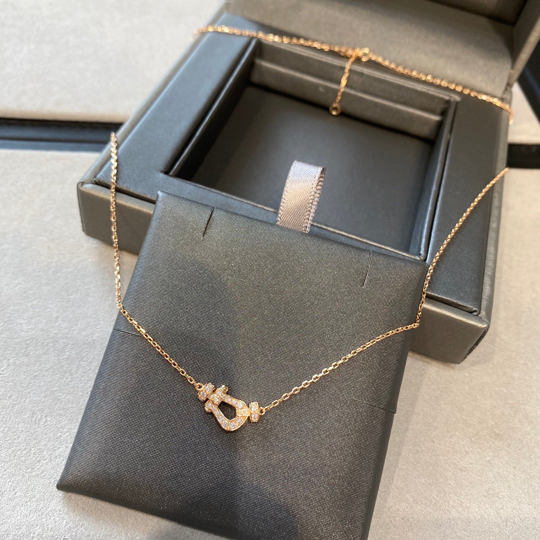 [Select]FORCE 10 DIAMOND PINK GOLD NECKLACE MINI MODEL