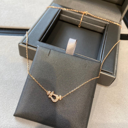 [Select]FORCE 10 DIAMOND PINK GOLD NECKLACE MINI MODEL